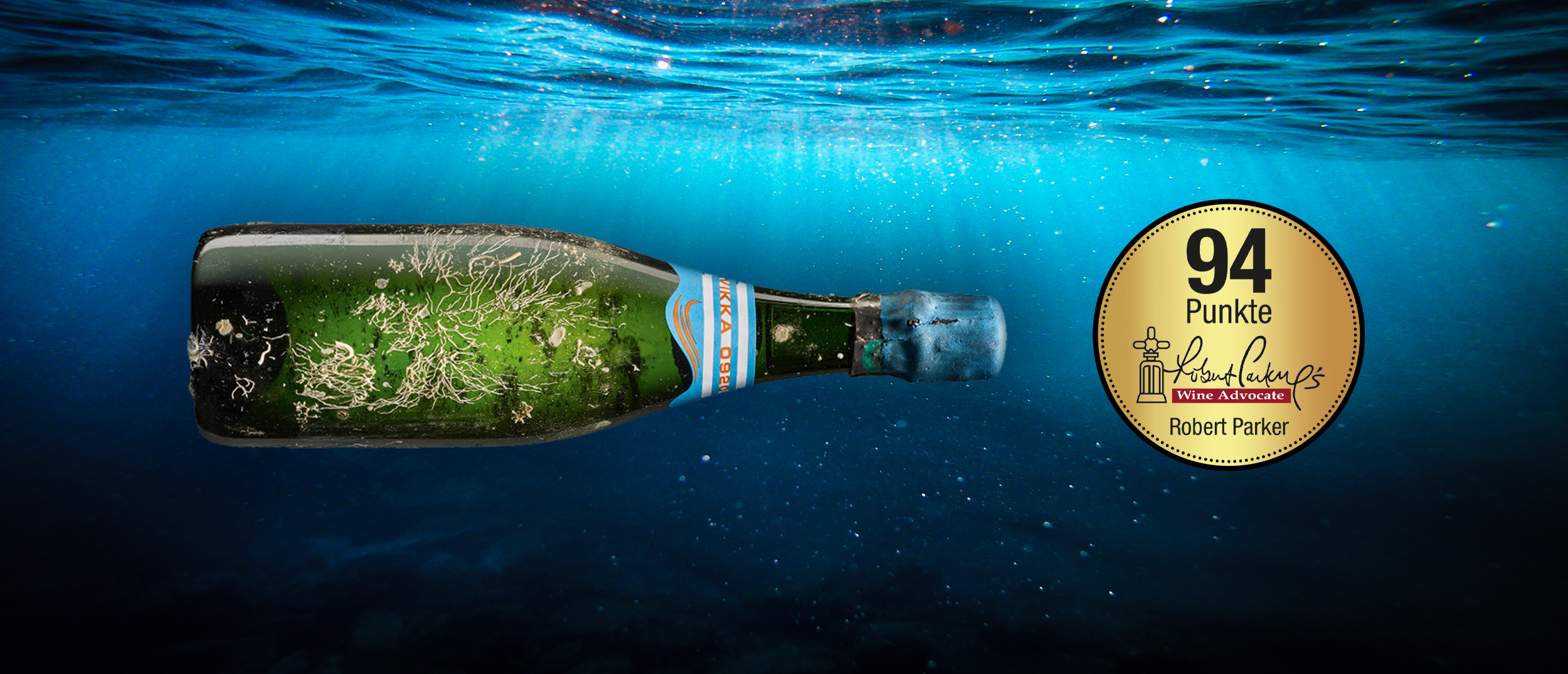 Champagner Grand Cru aus der Tiefe des Atlantiks